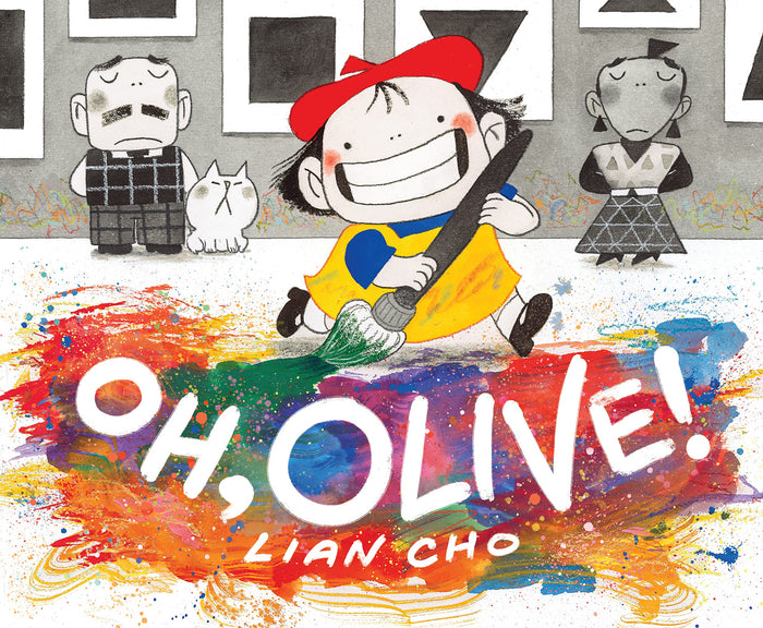 Oh, Olive!: A Humorous and Vibrant Picture Book About Creative Art and Unique Style for Kids (Ages 4-8) by Lian Cho - Hardcover cover