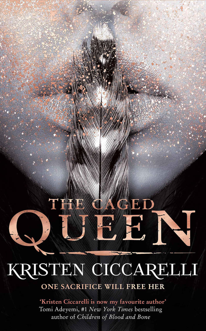 Front cover of the book 'Caged Queen' by Kristen Ciccarelli.