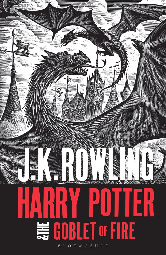 Harry Potter and the Goblet of Fire by J K Rowling - Paperback cover