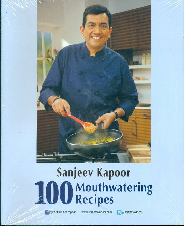 100 Mouthwatering Recipes by Sanjeev Kapoor - Paperback cover