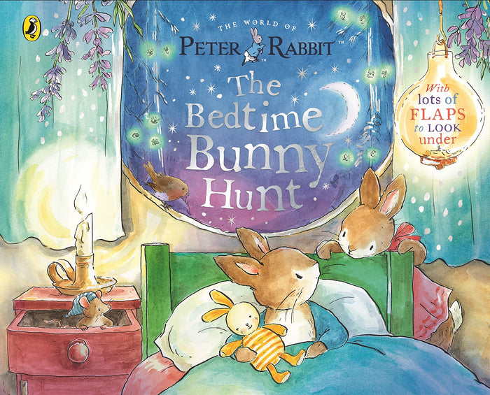 Warne Scope Mounts Peter Rabbit The Bedtime Bunny Hunt A Lift-the-Flap Storybook. by Beatrix Potter - Paperback cover