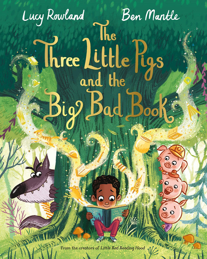 The Three Little Pigs and the Big Bad Book by Lucy Rowland - Paperback cover