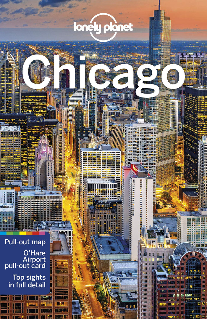Lonely Planet Chicago 9 (Travel Guide) by Ali Lemer - Paperback cover
