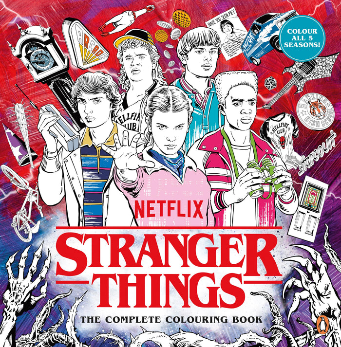 Stranger Things: The Complete Colouring Book by Netflix - Paperback cover