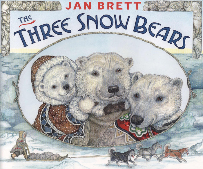 The Three Snow Bears by Jan Brett - Hardcover cover