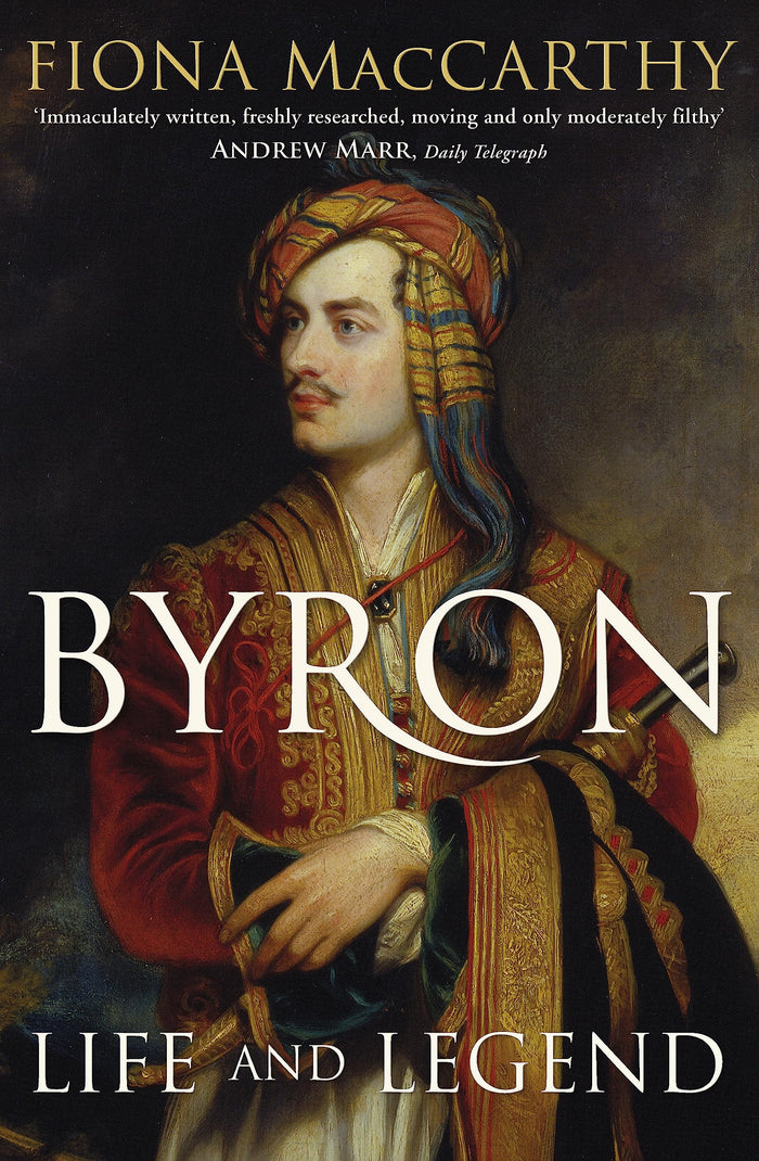 Byron by Fiona MacCarthy - Paperback cover