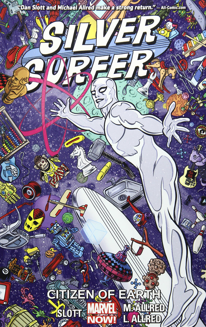Silver Surfer 4: Citizen of Earth (Marvel Now!) by Michael Allred - Paperback cover