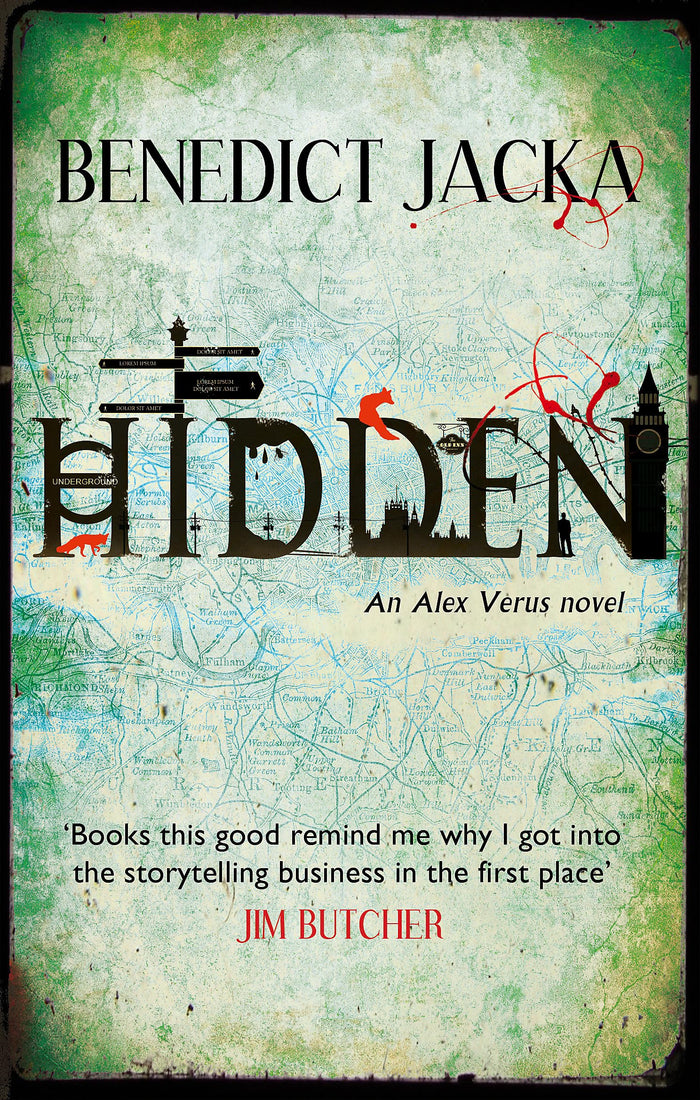 Hidden by Benedict Jacka - Paperback cover