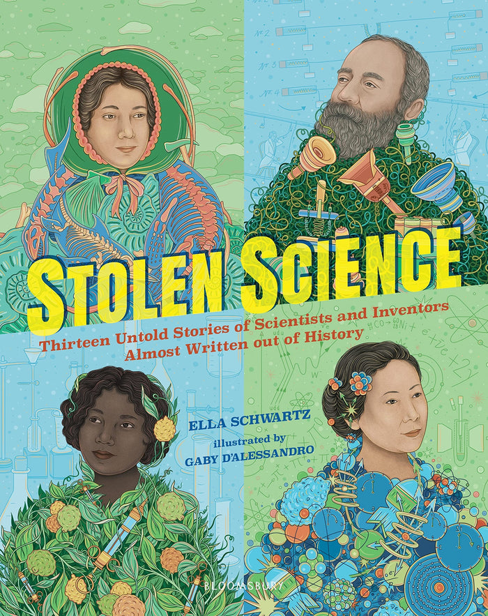 Stolen Science: Thirteen Untold Stories of Scientists and Inventors Almost Written out of History by Ella Schwartz - Hardcover cover