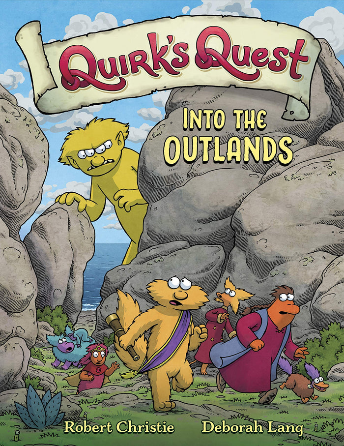 Quirk's Quest: Into the Outlands by Robert Christie - Hardcover cover