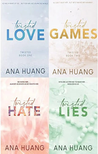 (Combo) Twisted Hate + Twisted Love + Twisted Games + Twisted Lies (Paperback) - Ana Huang