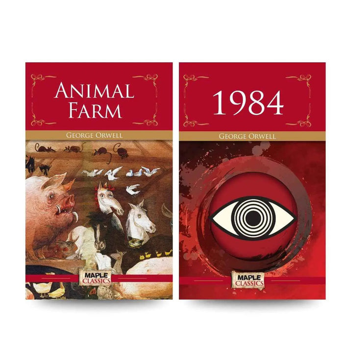 1984 and Animal Farm – George Orwell Paperback Set | 9789388304399