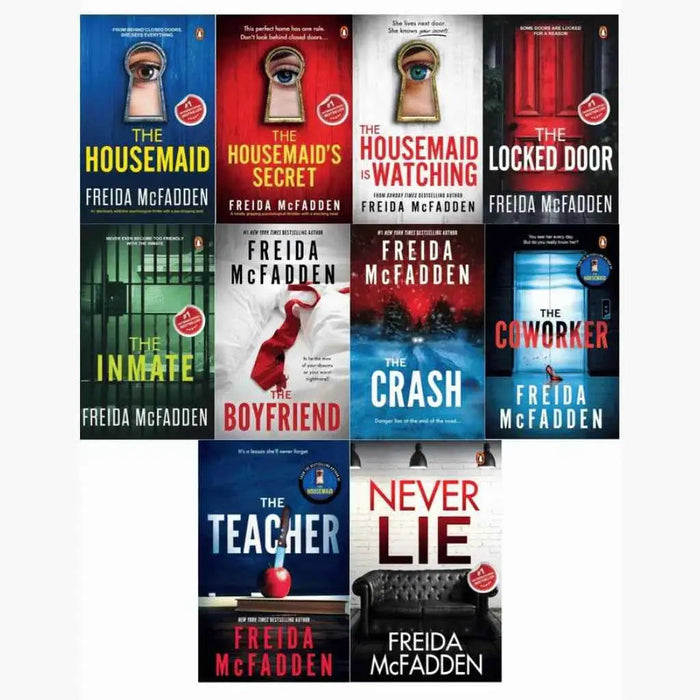 Freida McFadden – 10-Book Thriller Collection Set | Freida M | Paperback