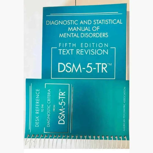 DSM-5-TR Paperback + Desk Reference Spiral Combo Pack | Paperback