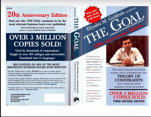 The Goal: A Process of Ongoing Improvement Paperback  by Eliyahu M. Goldratt