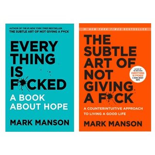 (Combo Pack) Everything is Fucked & The Subtle Art of Not Giving A Fuck - Paperback